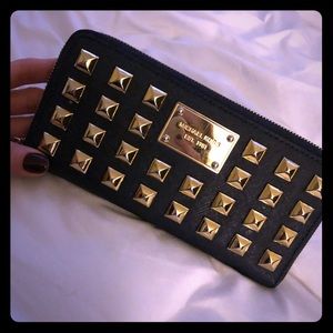 Micheal Kors Studded Wallet